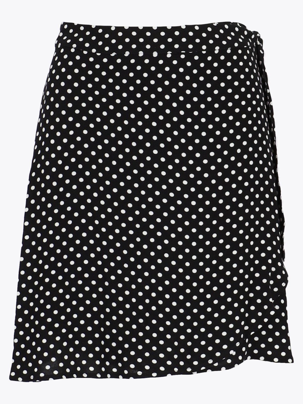 Comprimé Wrap Skirt Mini Black / White