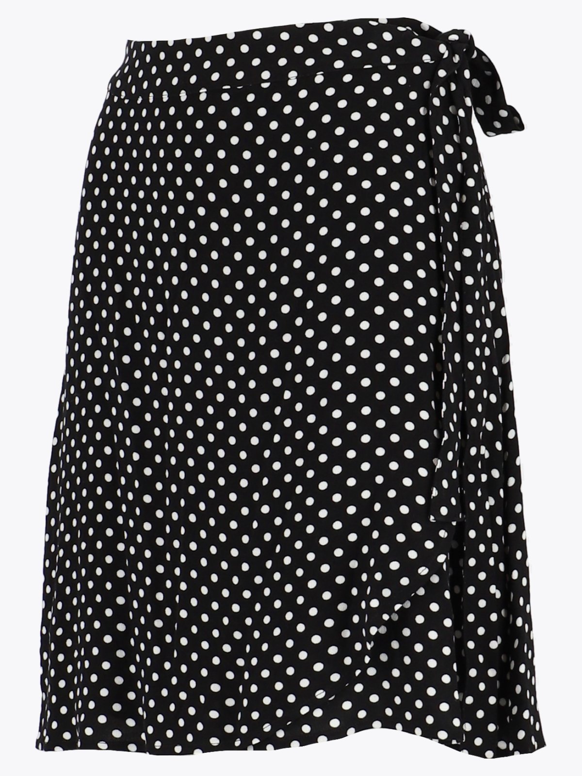 Comprimé Wrap Skirt Mini Black / White