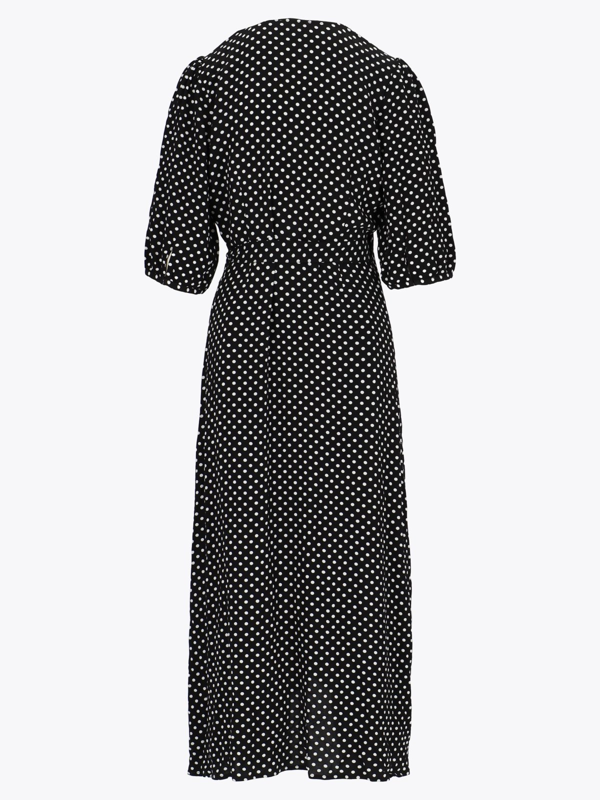 Comprimé Wrap Dress 01 Black / White
