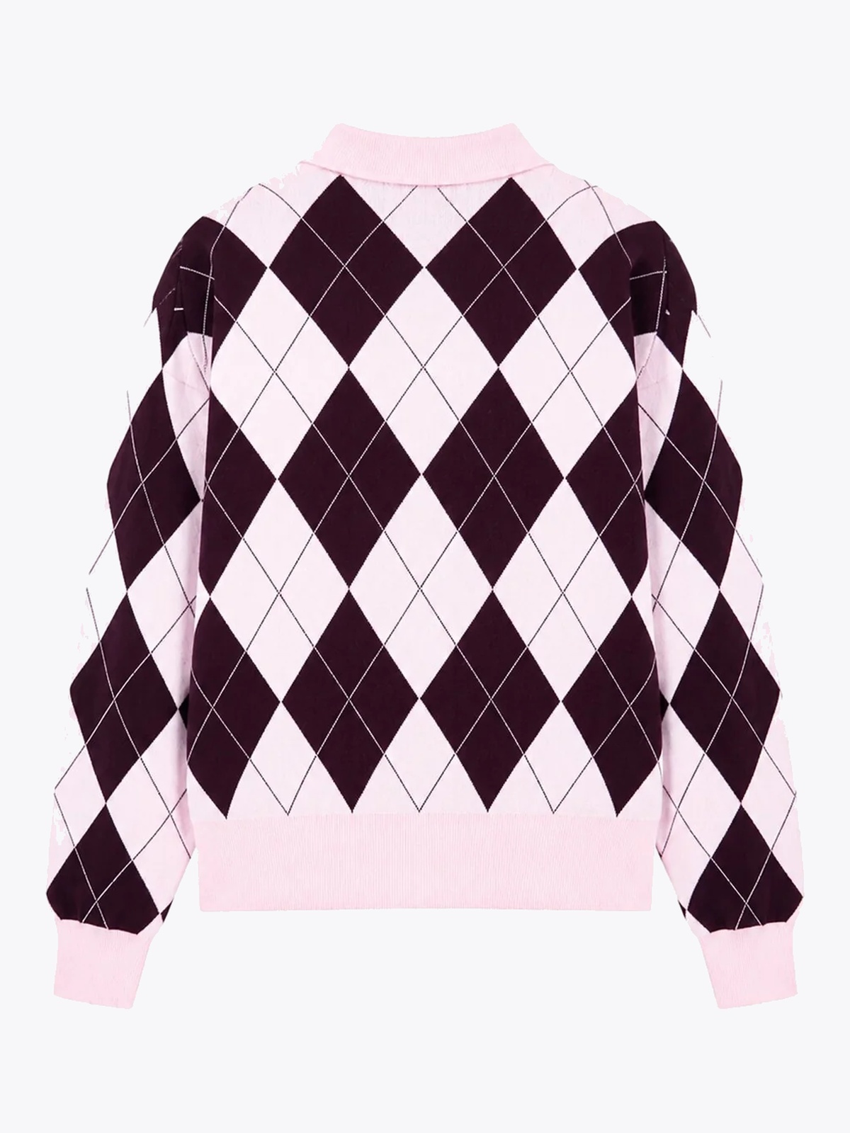 Cras Lovemy Knit Pink Grape Check