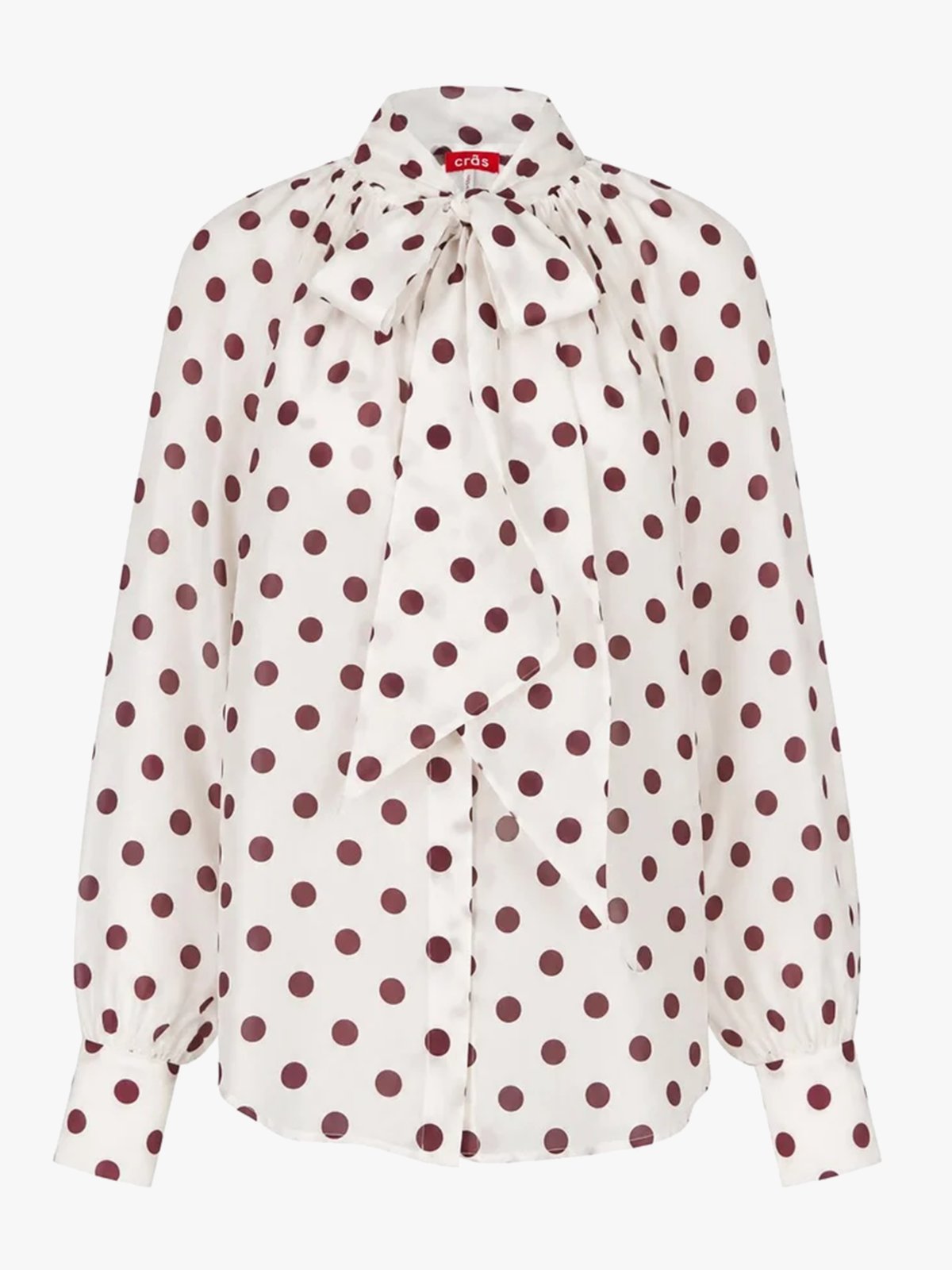 Cras Ethel Shirt Grape Dot