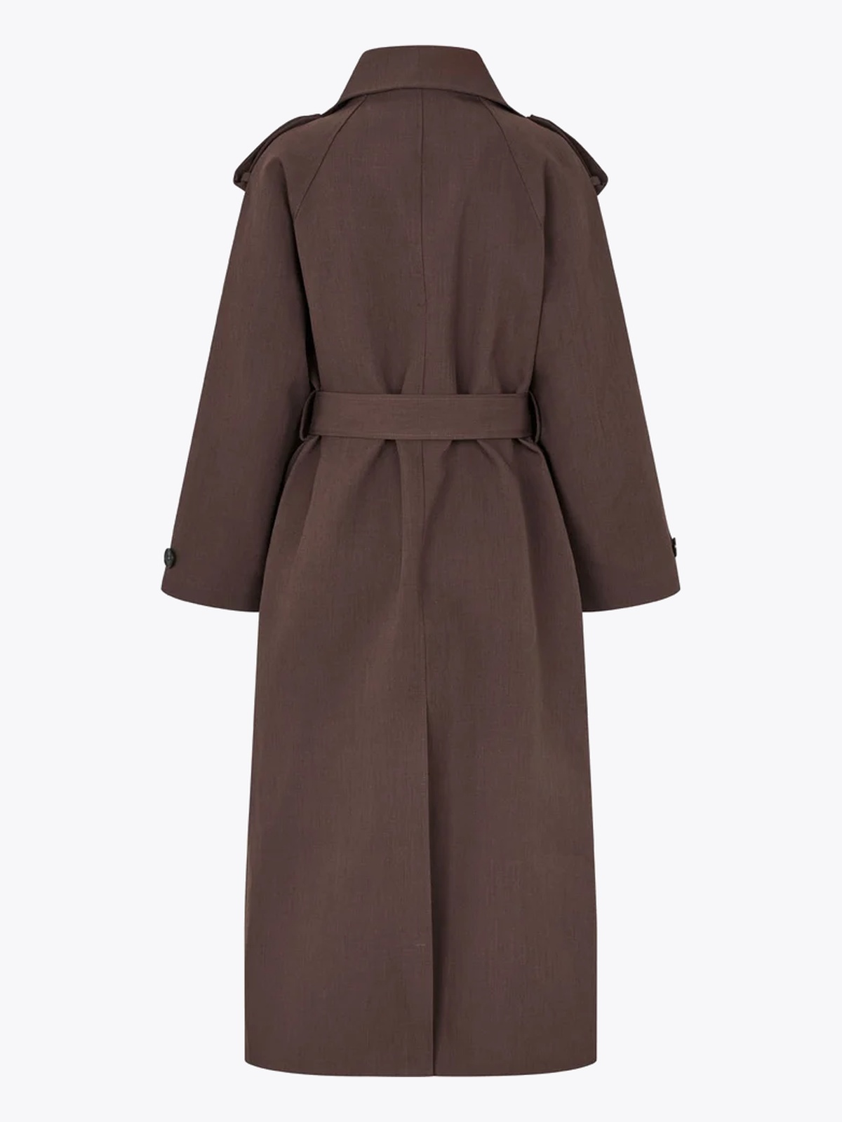 Cras Leonora Trenchcoat Dark Brown
