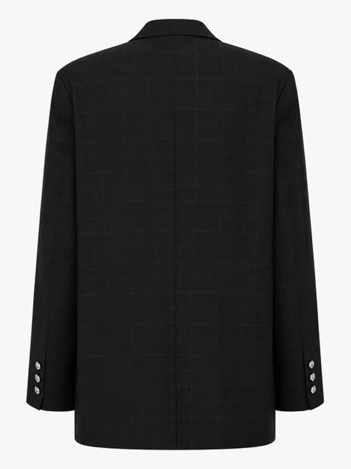 Cras Aisha Blazer Dark Grey Check