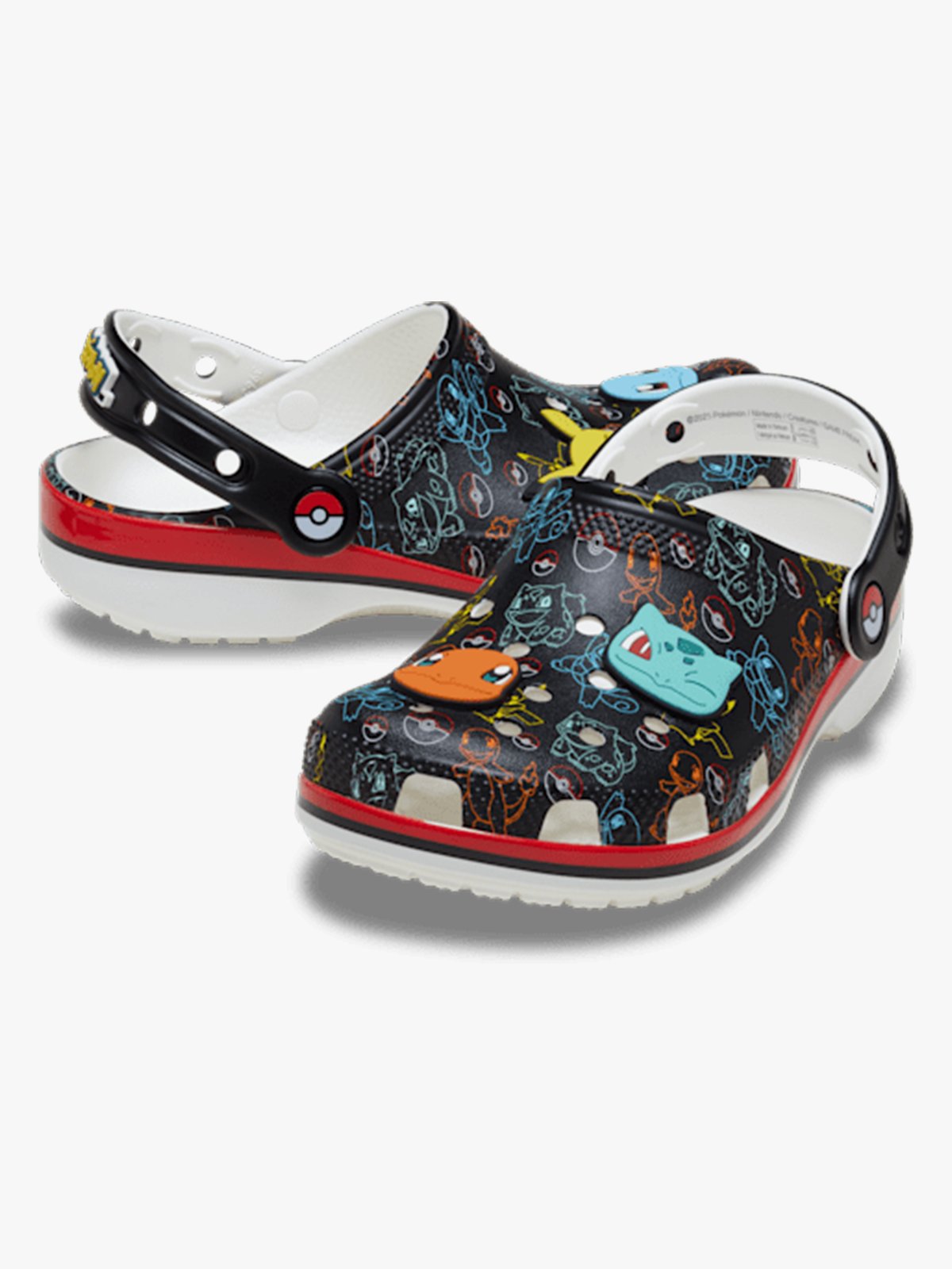Crocs Pokemon Print Classic Clog Toddler Multi