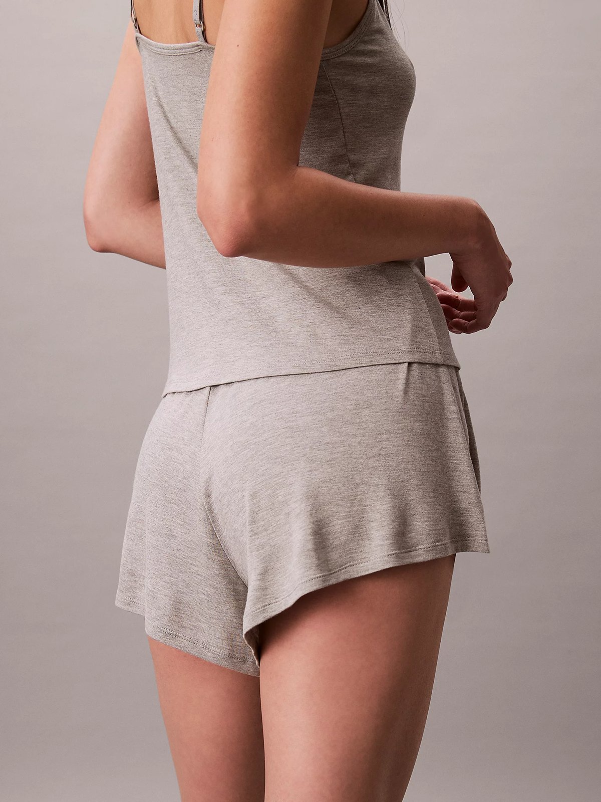 Calvin Klein Modal Shortie Grey Heather