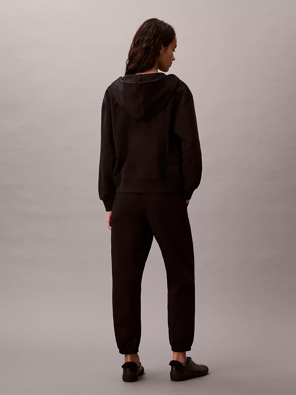 Calvin Klein Monologo French Terry Jogger Black