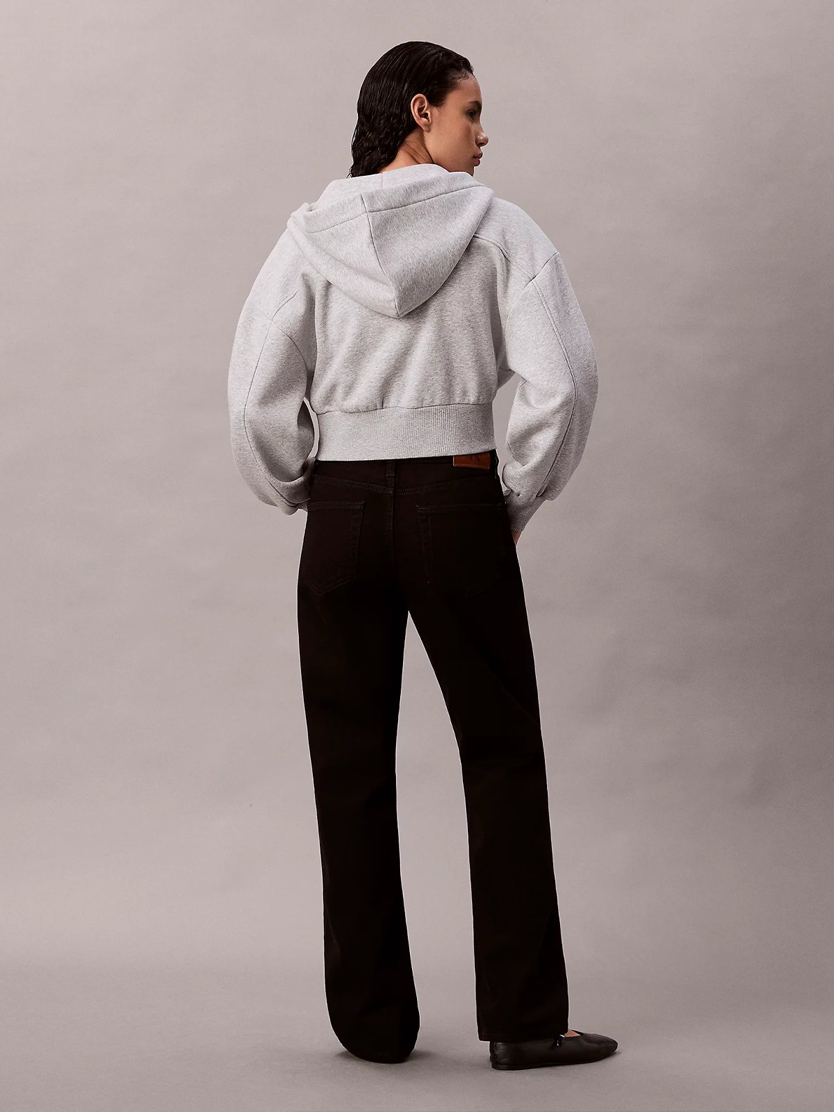 Calvin Klein 90s Straight Jeans Soft Black