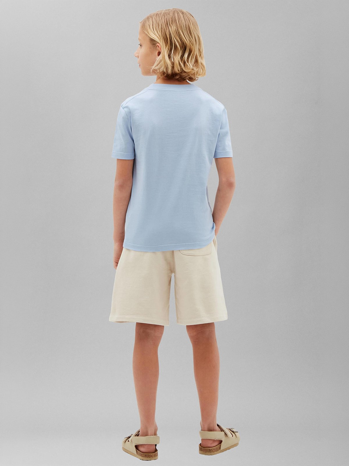 Calvin Klein Mini Badge Tee Junior Blå