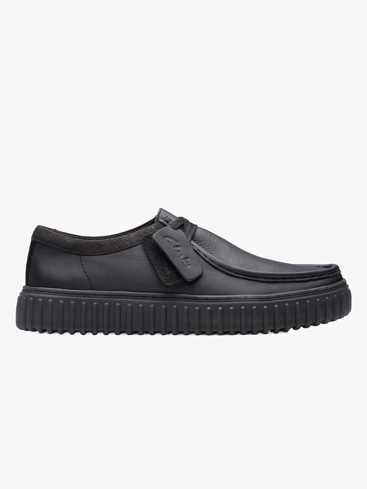 Clarks Torhill Low G Black Leather
