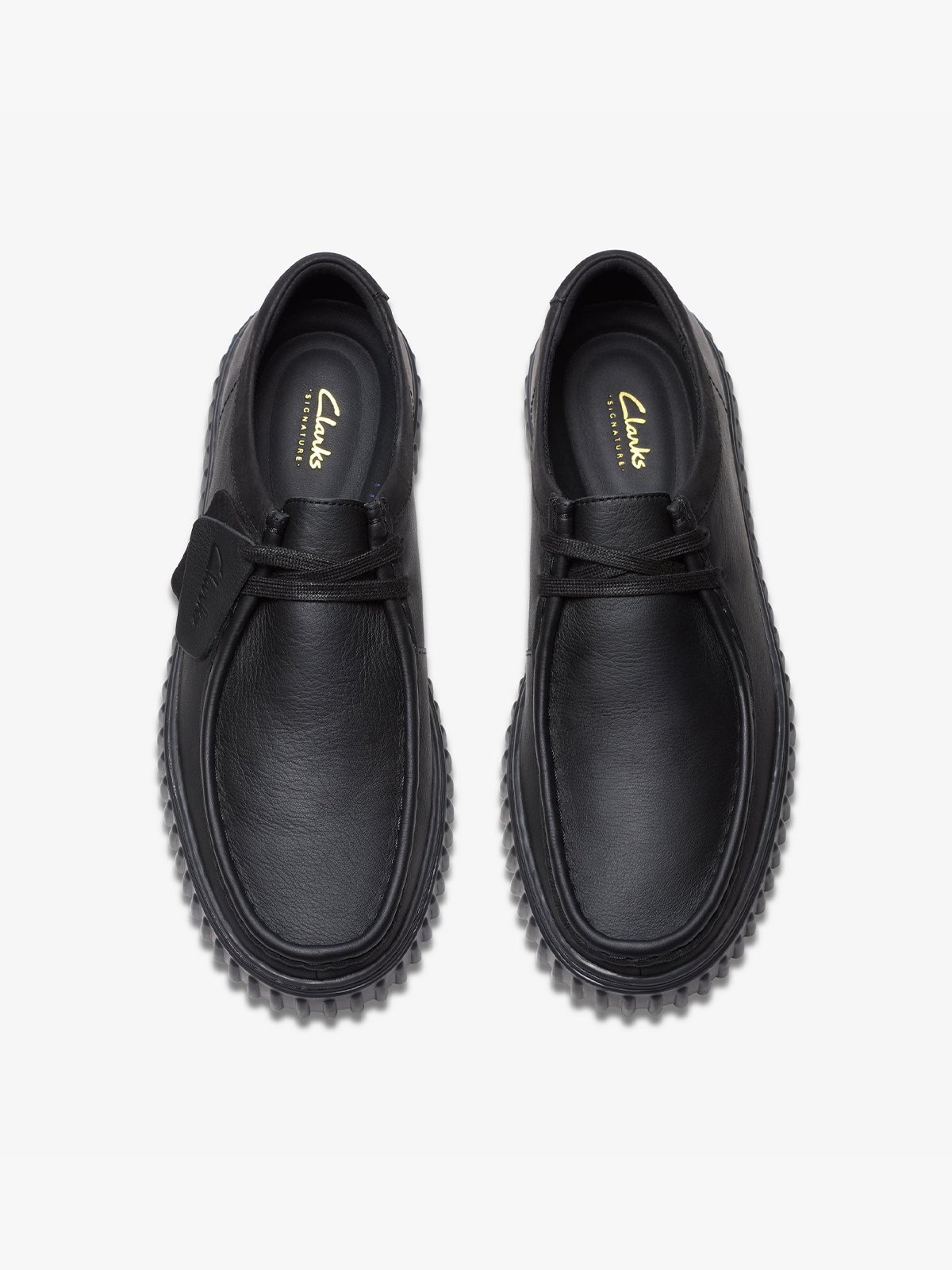 Clarks Torhill Low G Black Leather