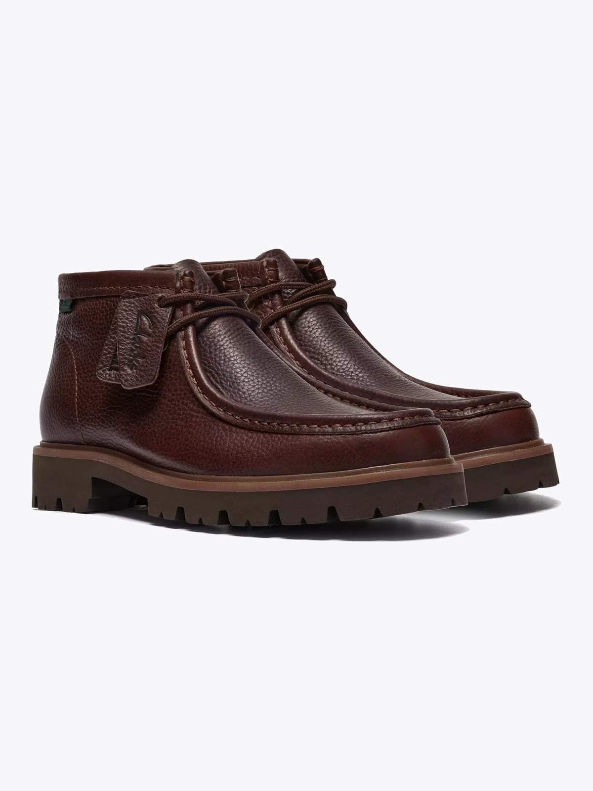 Clarks Cleyhill Top G Dark Brown Leather