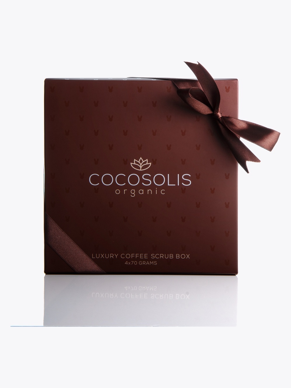 Cocosolis Luxury Coffee Scrub BOX 280g (4 x 70g) Flerfarget