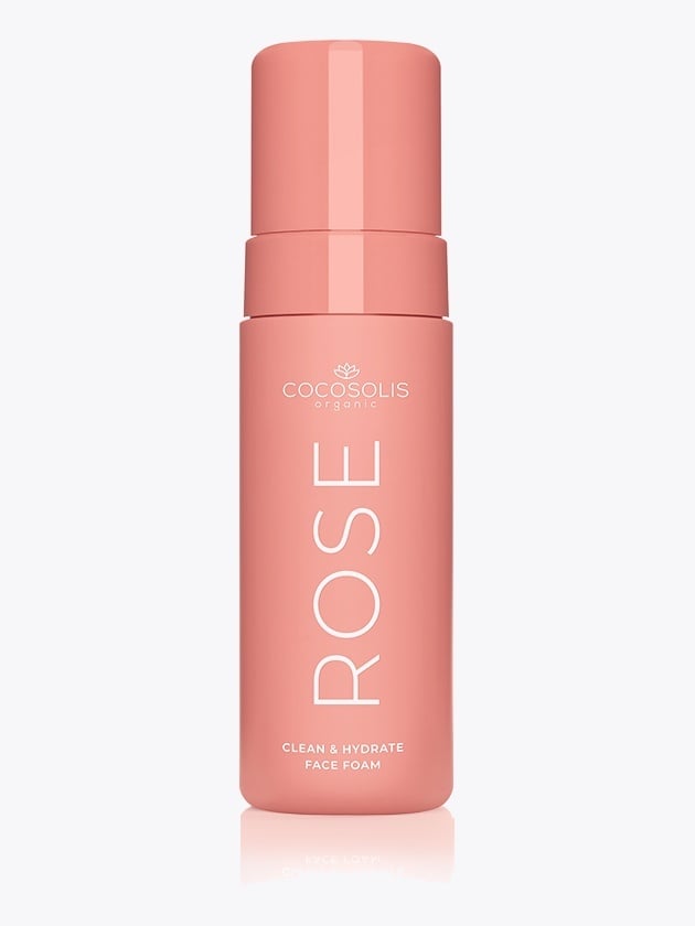 Cocosolis ROSE Clean & Hydrate Face Foam 150ml Flerfarget