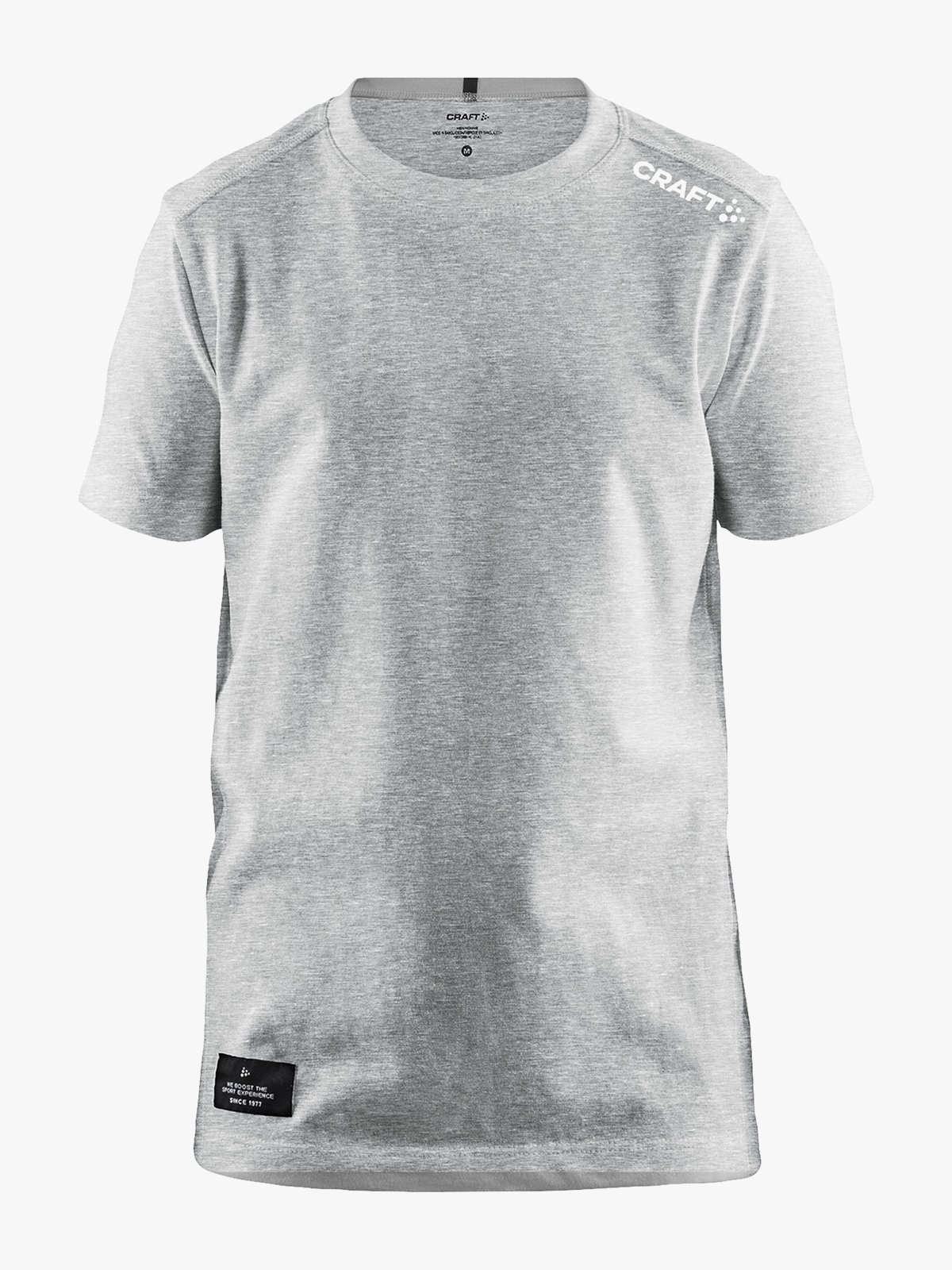 Craft Community Mix Short Sleeve Tee Junior Grey Melange