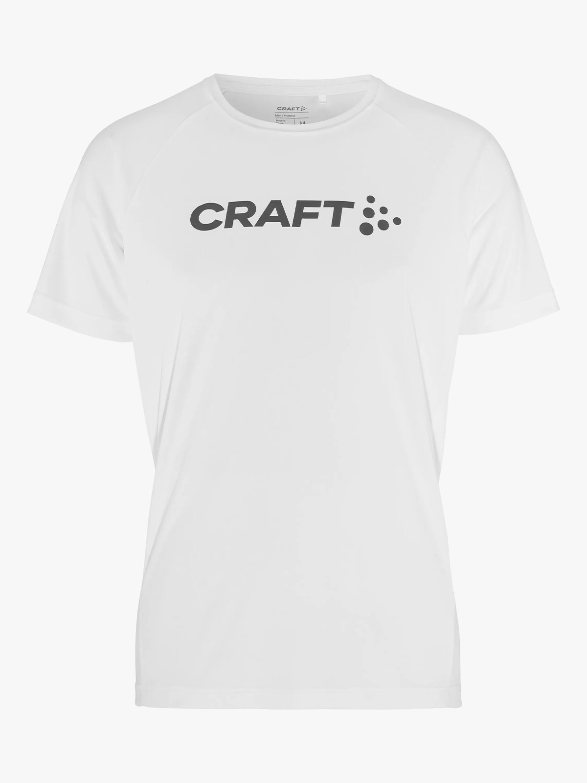 Craft Core Essence Logo Tee White / Granite