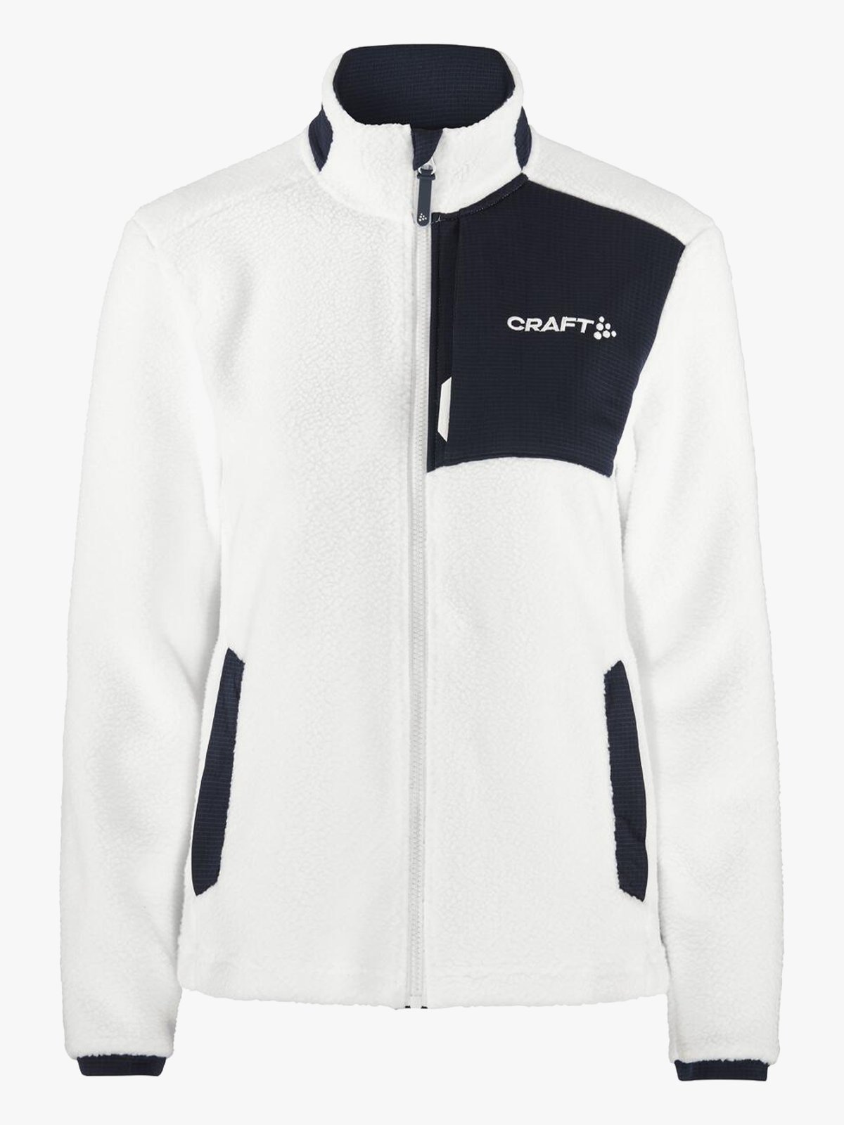 Craft Nor Adv Explore Pile Fleece Jacket White/Blaze