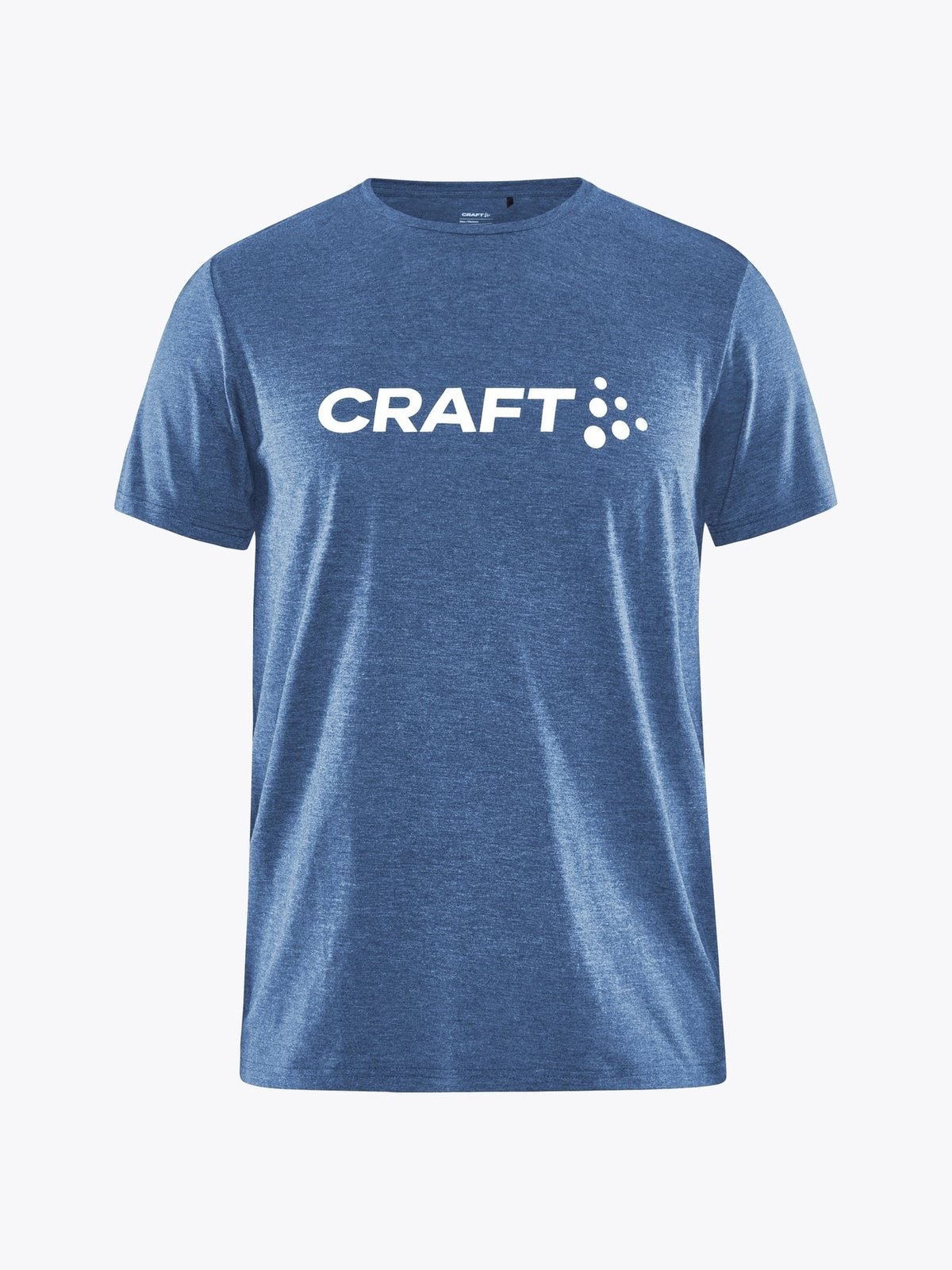 Craft Community Logo Short Sleeve Tee Junior Club Cobolt Melange