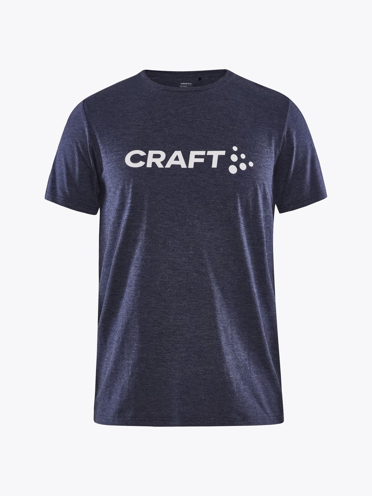 Craft Community Logo Short Sleeve Tee Junior Navy Melange