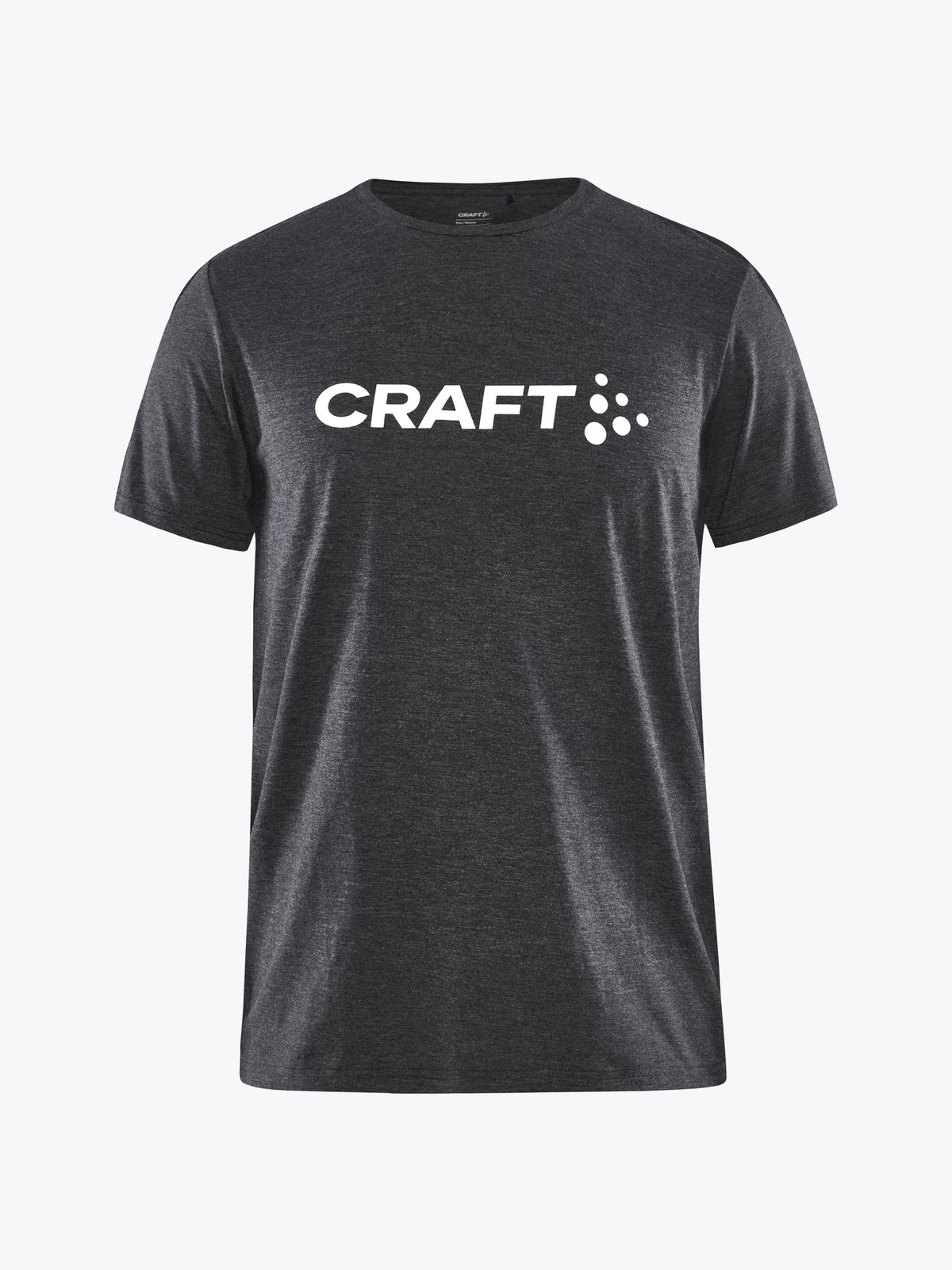 Craft Community Logo Short Sleeve Tee Junior Black Melange