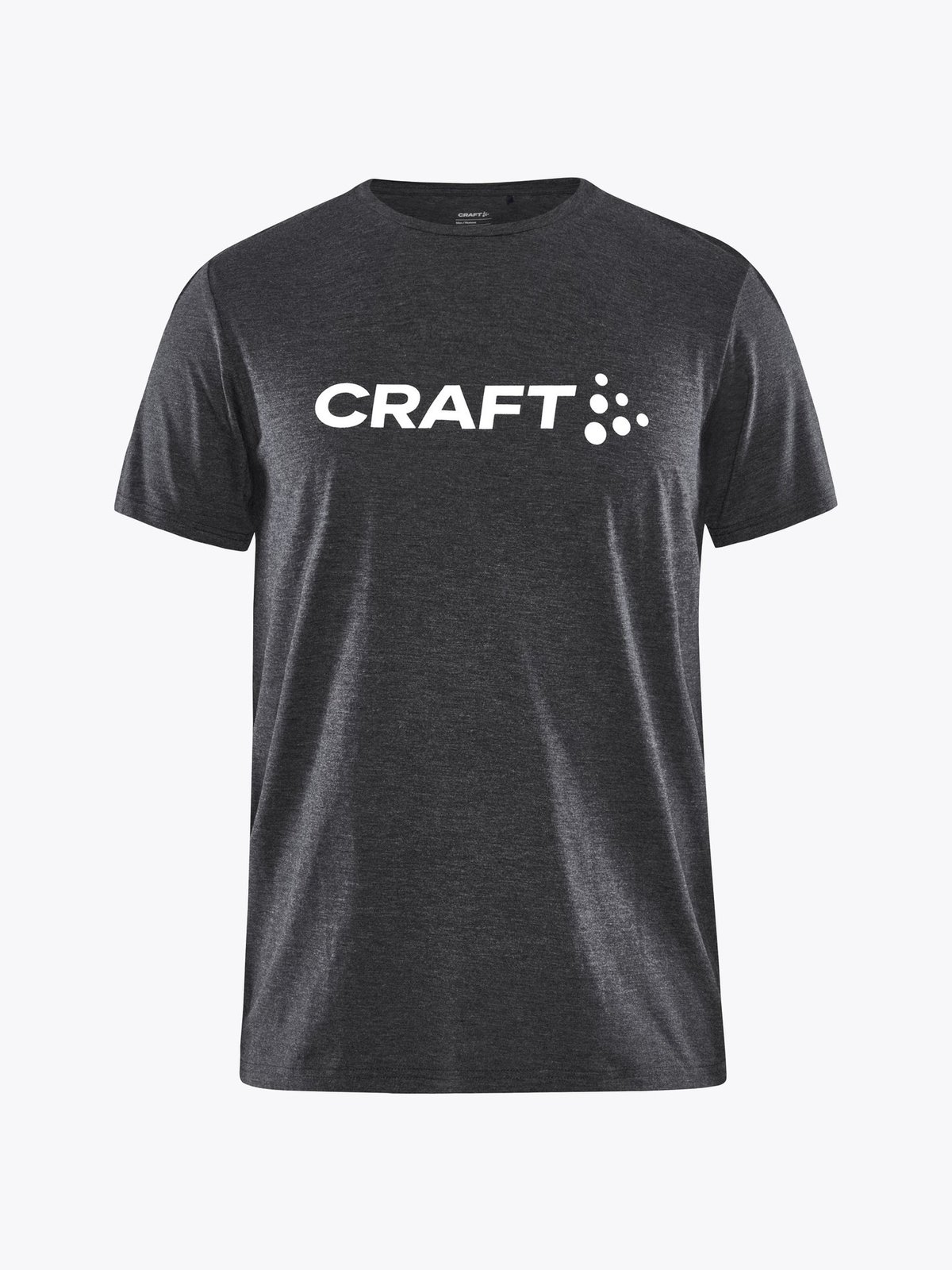 Craft Community Logo Short Sleeve Tee Junior Black Melange
