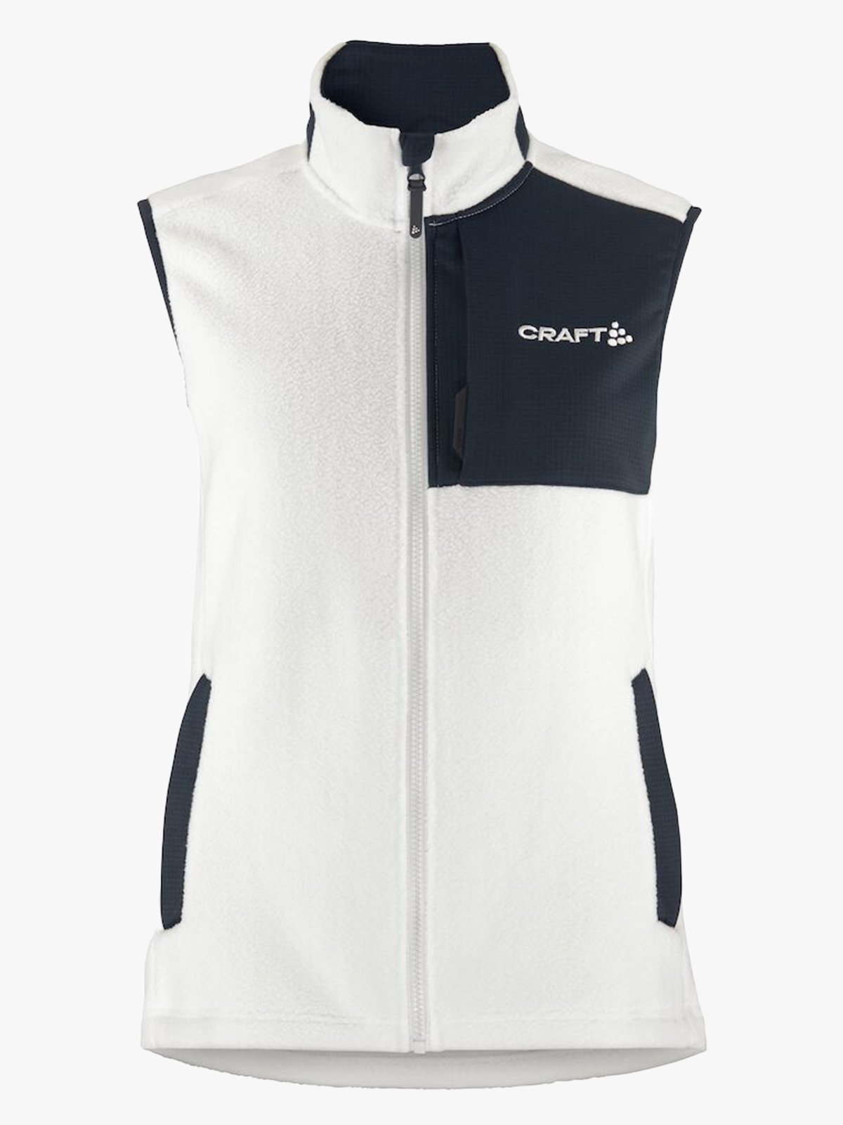 Craft Nor Adv Explore Pile Fleece Vest White / Blaze