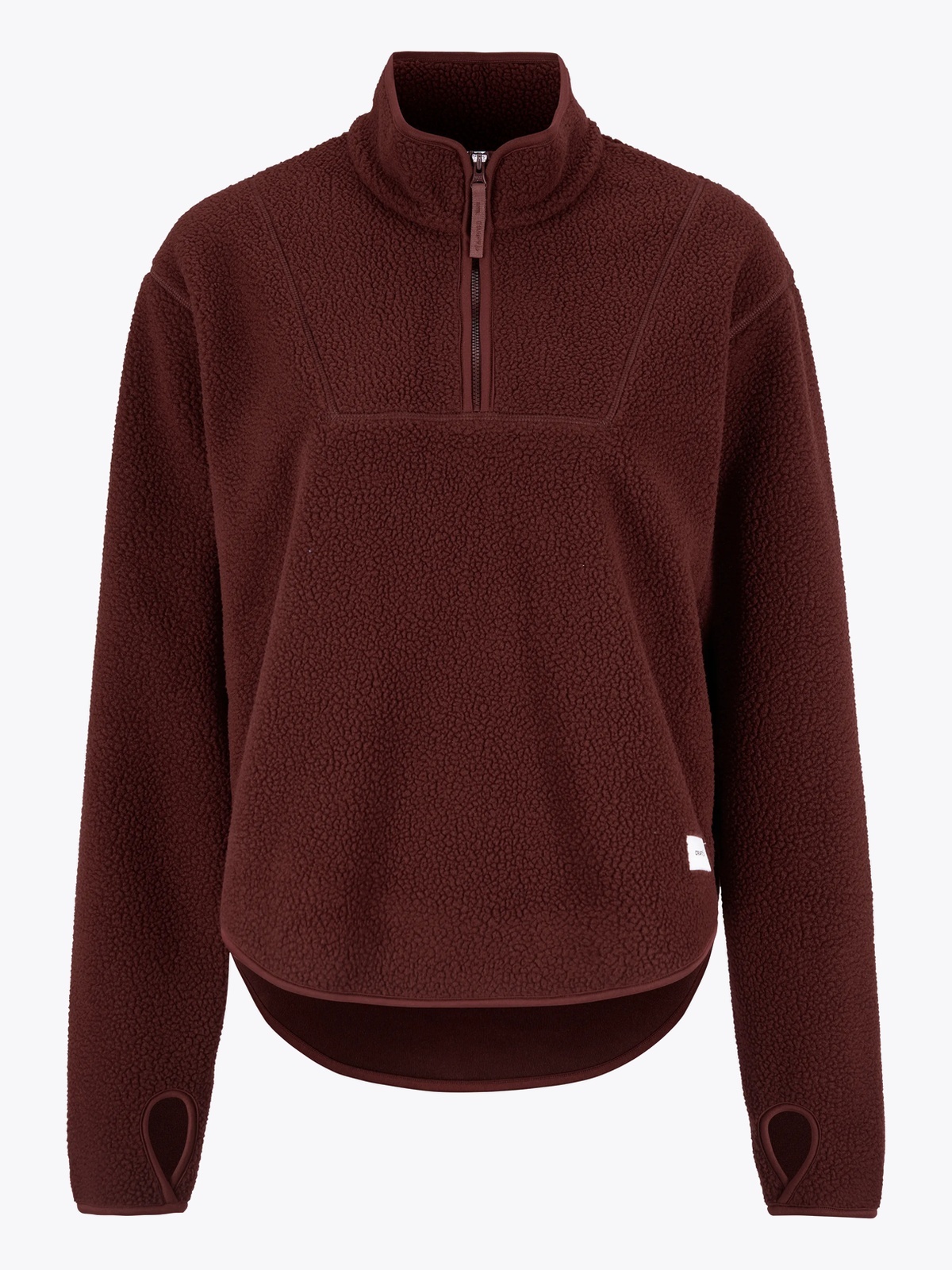 Craft Join Pile Fleece Half Zip Dk Fig
