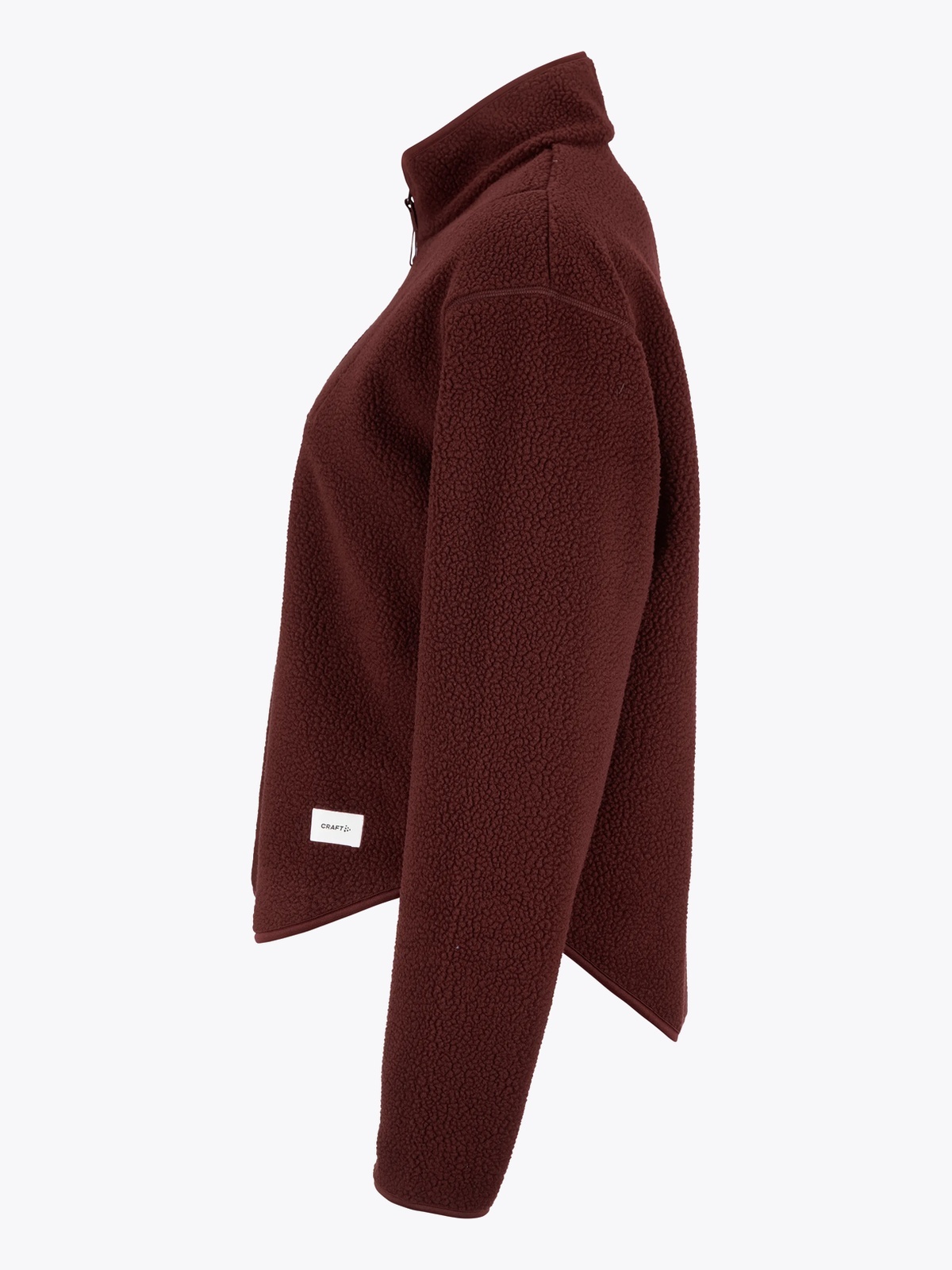Craft Join Pile Fleece Half Zip Dk Fig