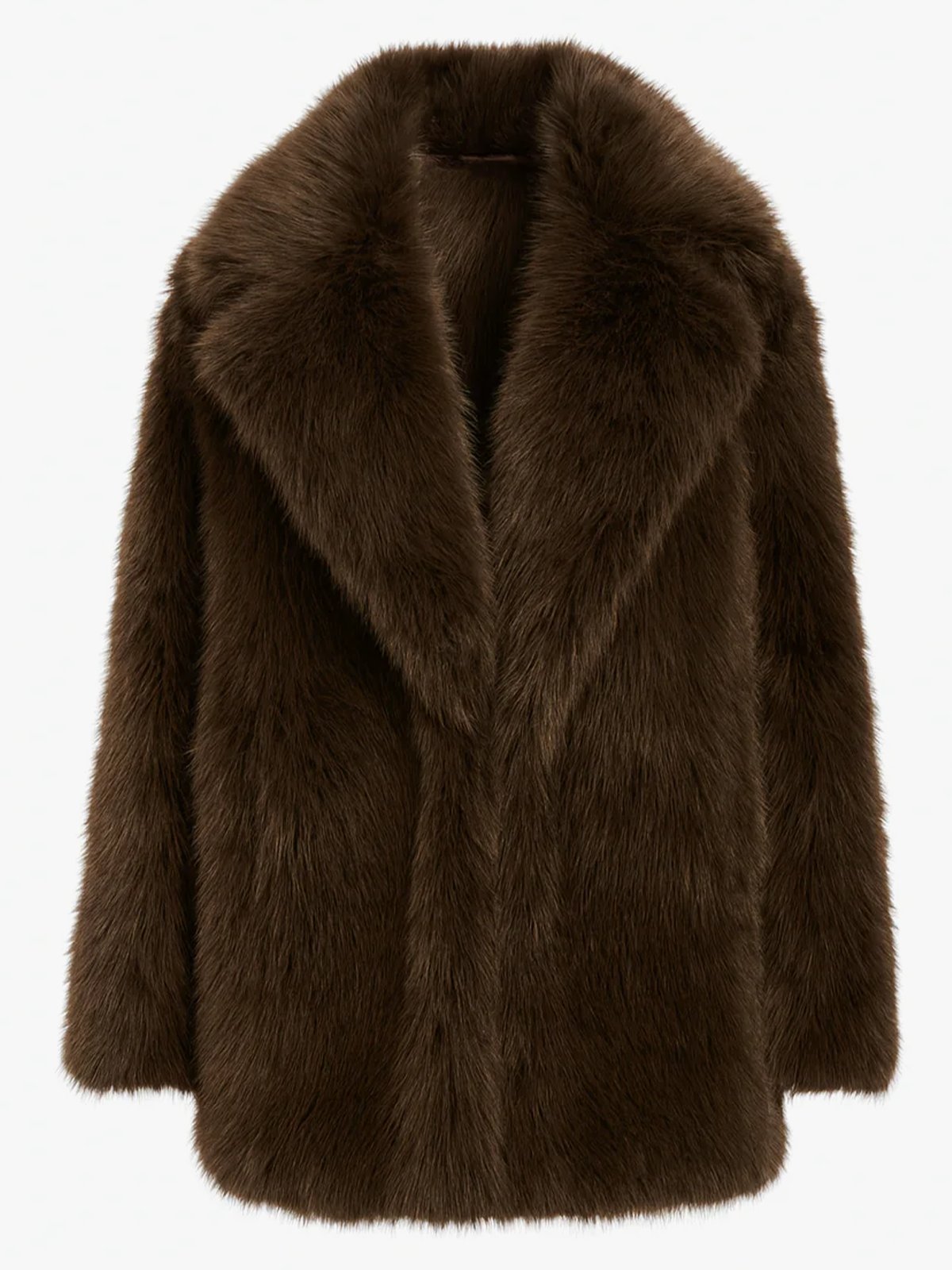 Clermonte Maya Faux Fur Brown