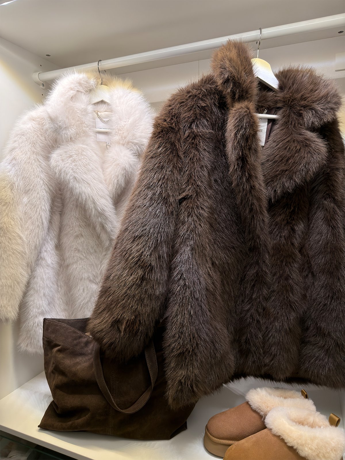 Clermonte Maya Faux Fur Brown