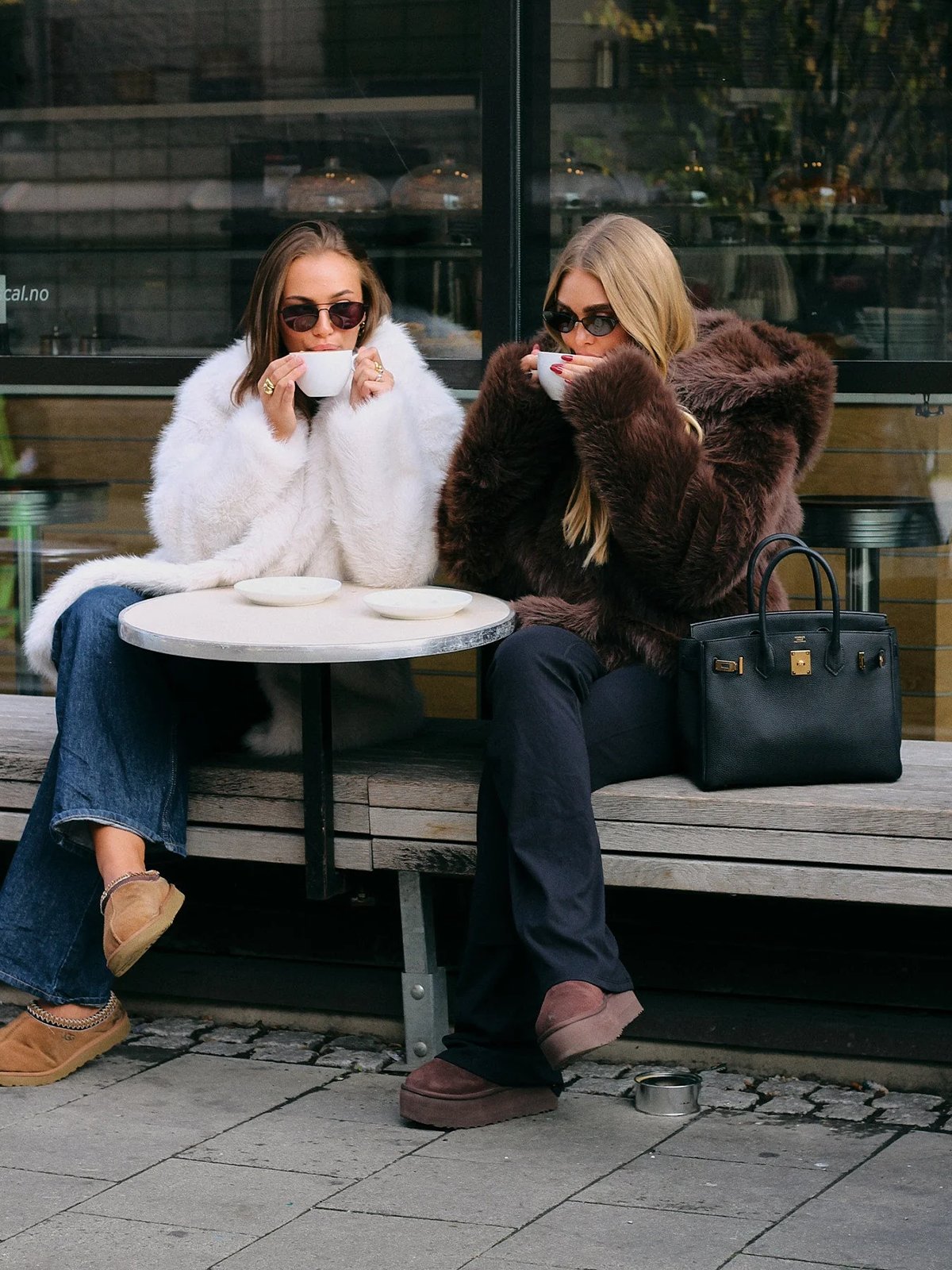 Clermonte Maya Faux Fur White