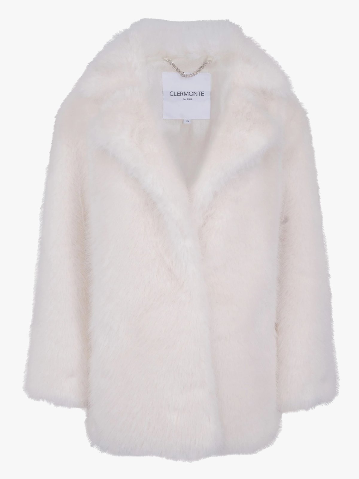 Clermonte Maya Faux Fur White