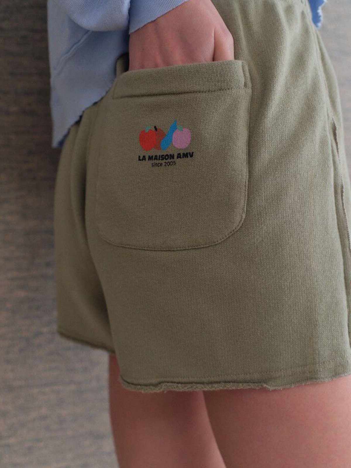 American Vintage Atubay Sweat Shorts Side