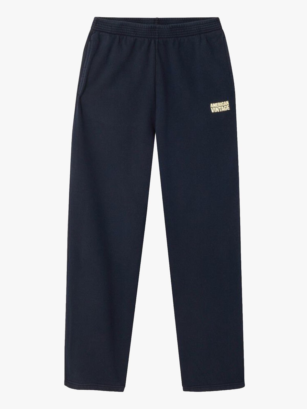 American Vintage Plizzy Sweatpants Navy vintage