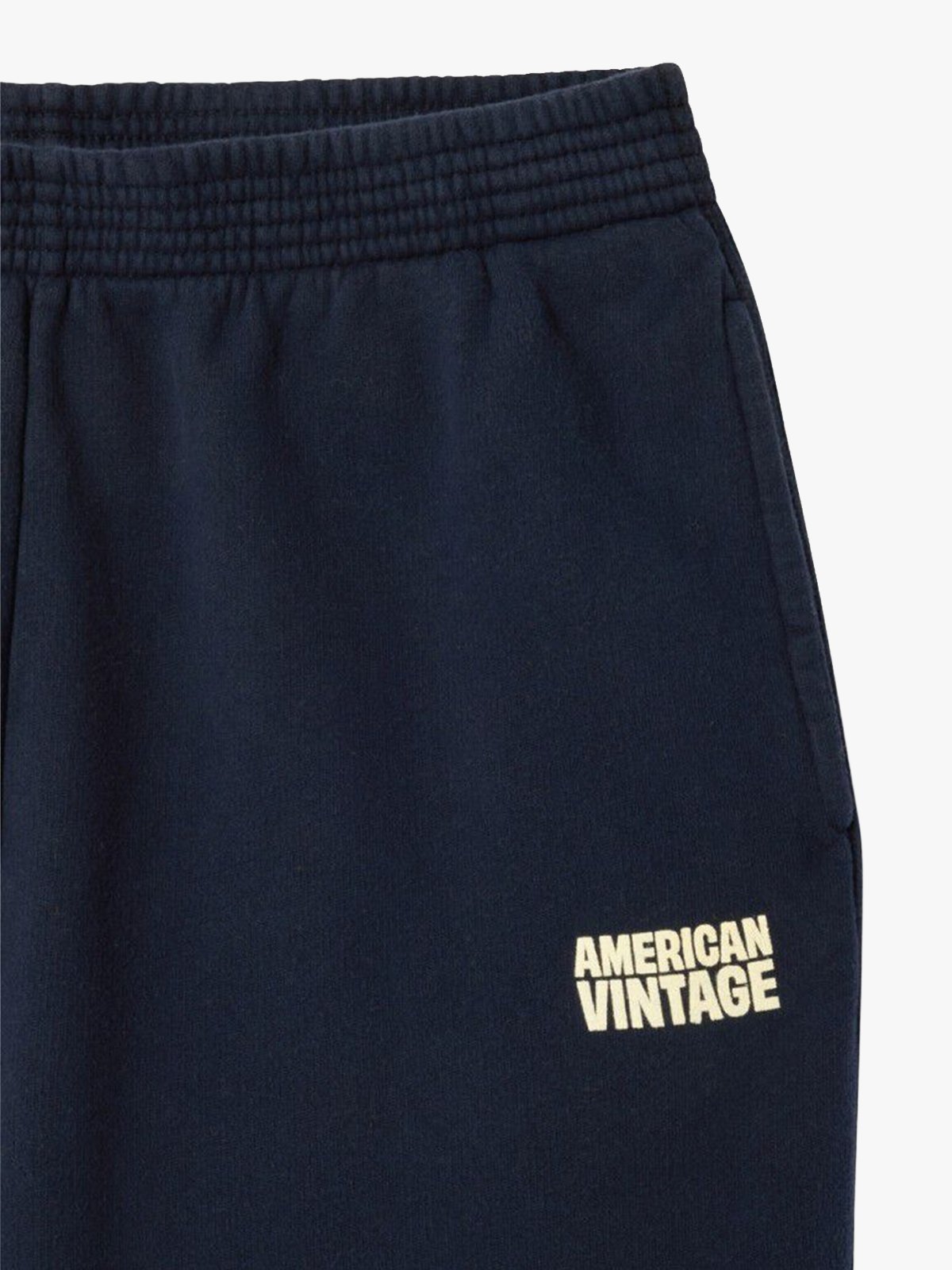 American Vintage Plizzy Sweatpants Navy vintage