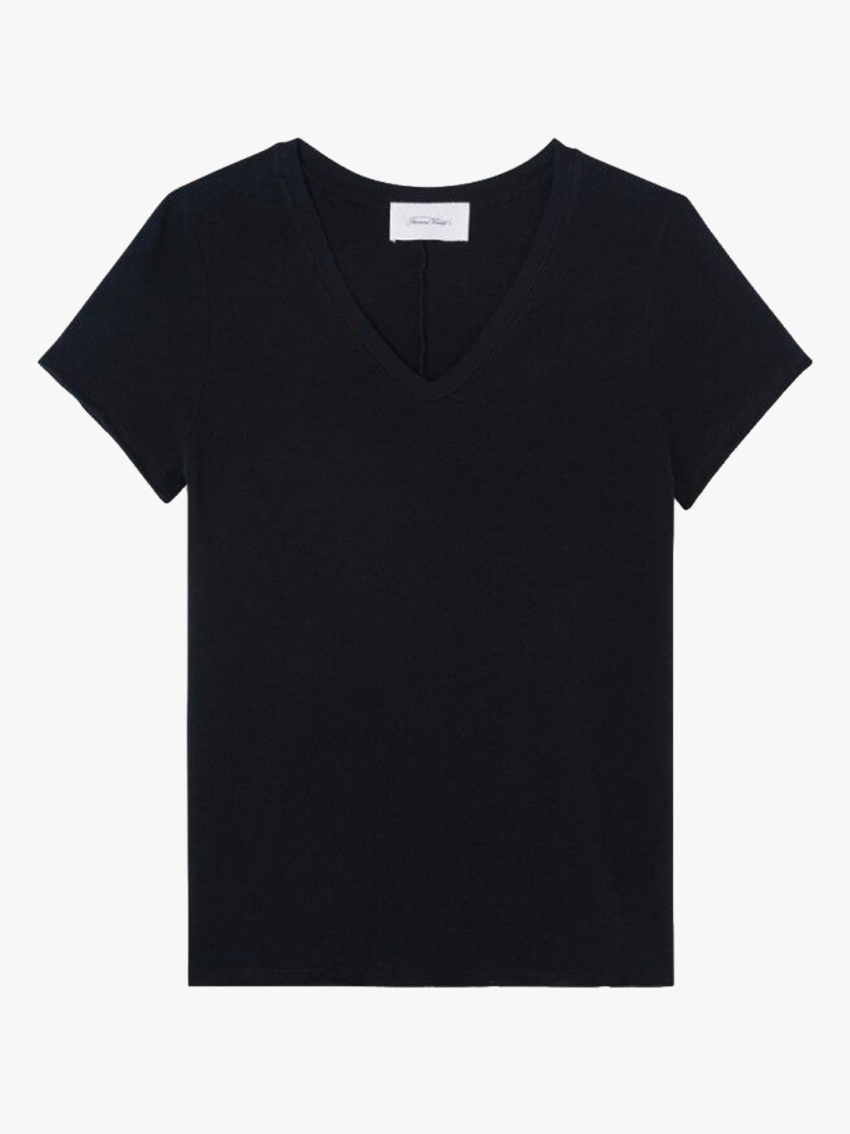 American Vintage Sonoma V-Neck T-Shirt Black