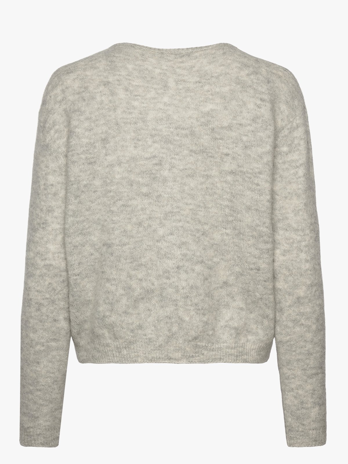 American Vintage Vitow Cardigan Gris Clair Chine