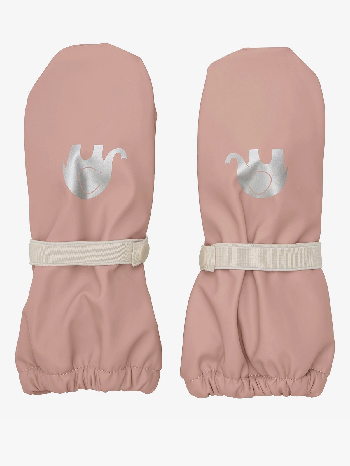 Celavi Padded Pu Mittens Misty Rose