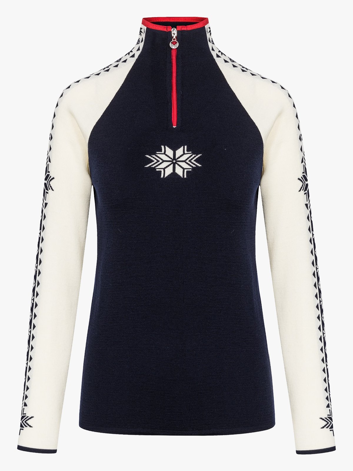 Dale Of Norway Geilo Sweater Navy Offwhite Raspberry