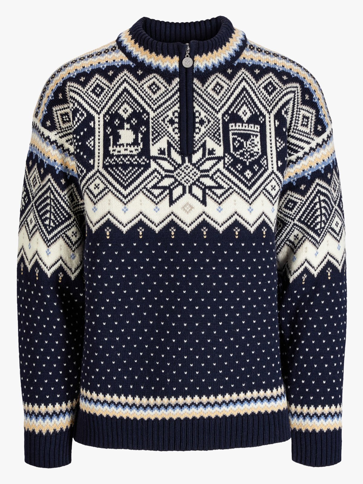 Dale Of Norway VM Trondheim Sweater Navy / Offwhite / Sandmel