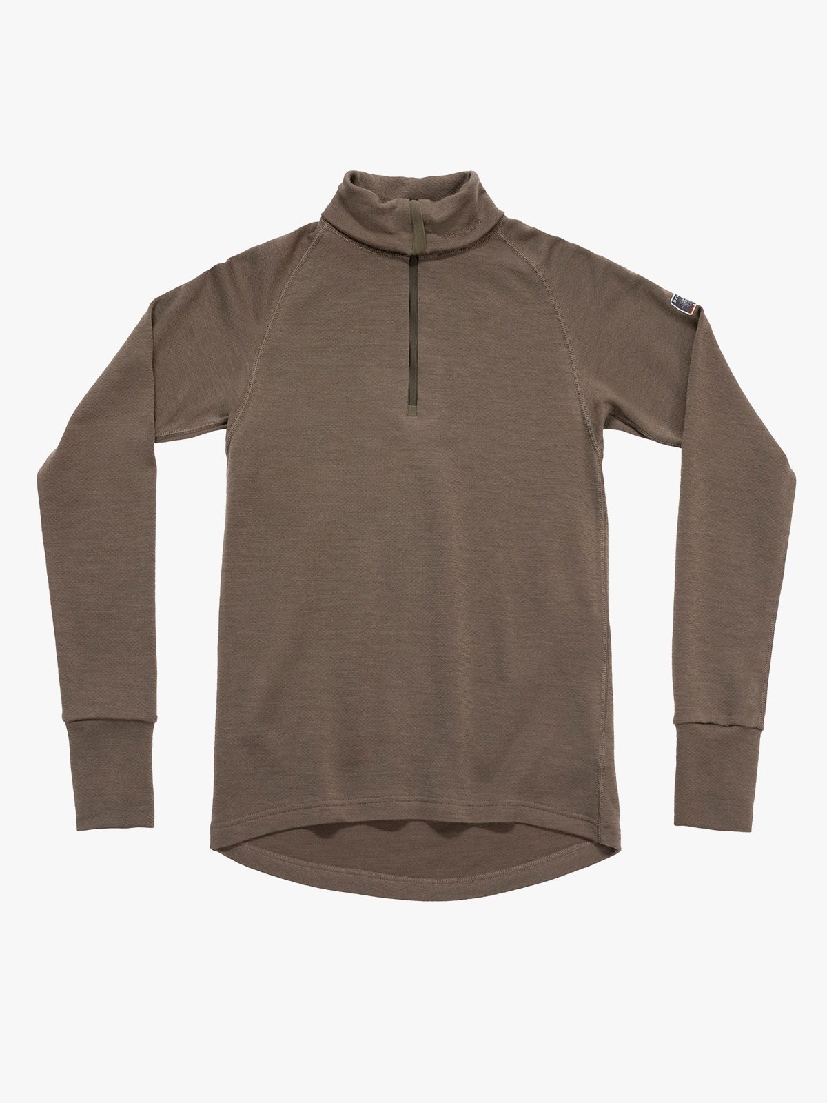 Devold Expedition Merino 235 Zip Neck Woman Grå