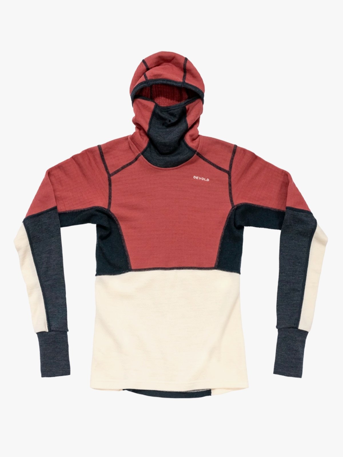 Devold Expedition Arctic Pro Hoodie Woman Marsala