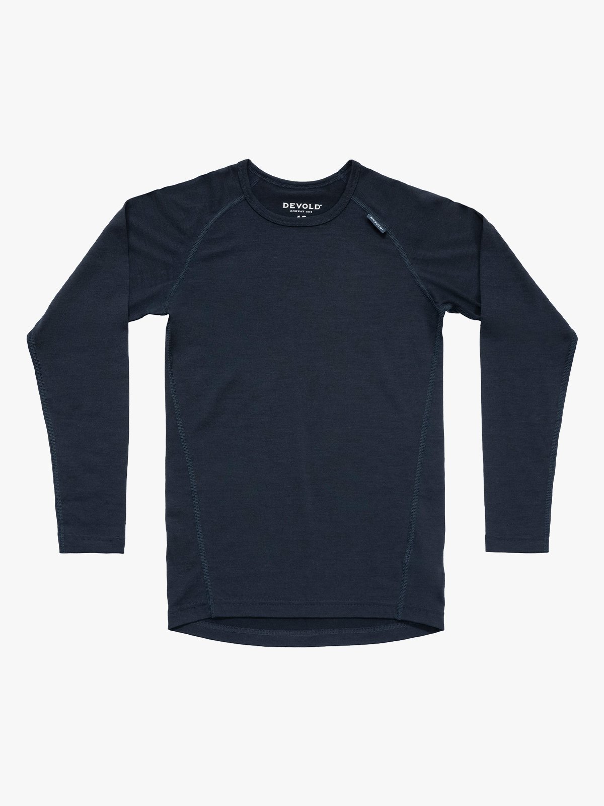 Devold Breeze Merino Shirt Junior Blå