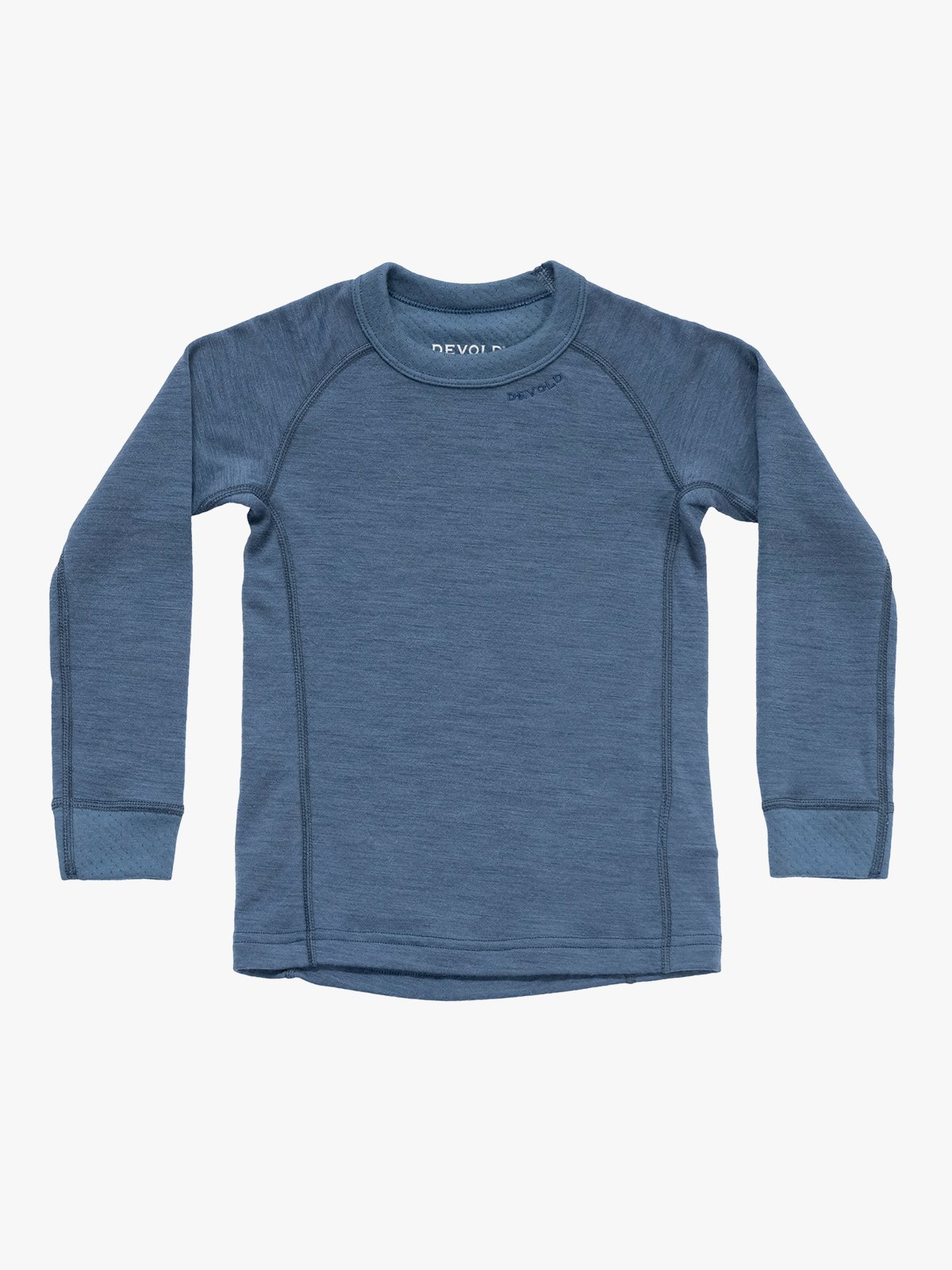 Devold Duo Active Merino Shirt Kid Blå