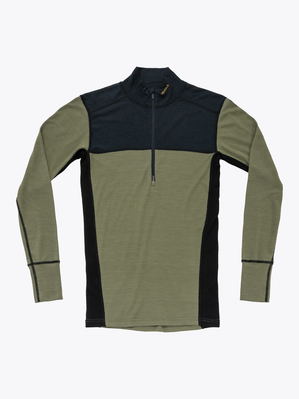Devold Lauparen Merino 190 Zip Neck Man Flerfarget