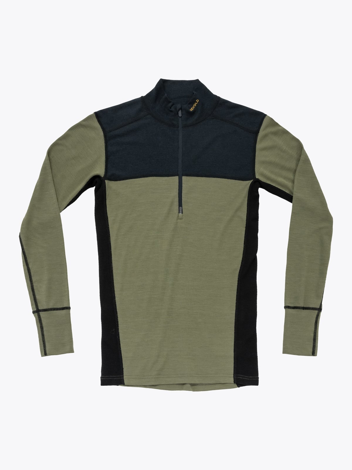 Devold Lauparen Merino 190 Zip Neck Man Flerfarget