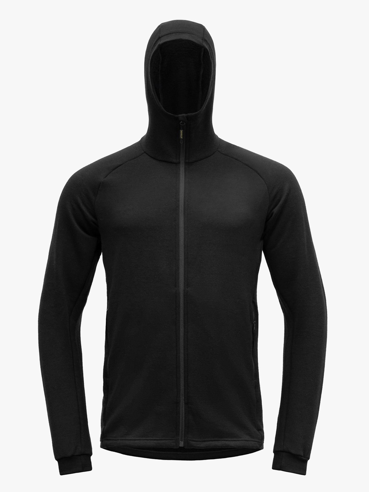 Devold Nibba Merino Jacket Hood Man Black