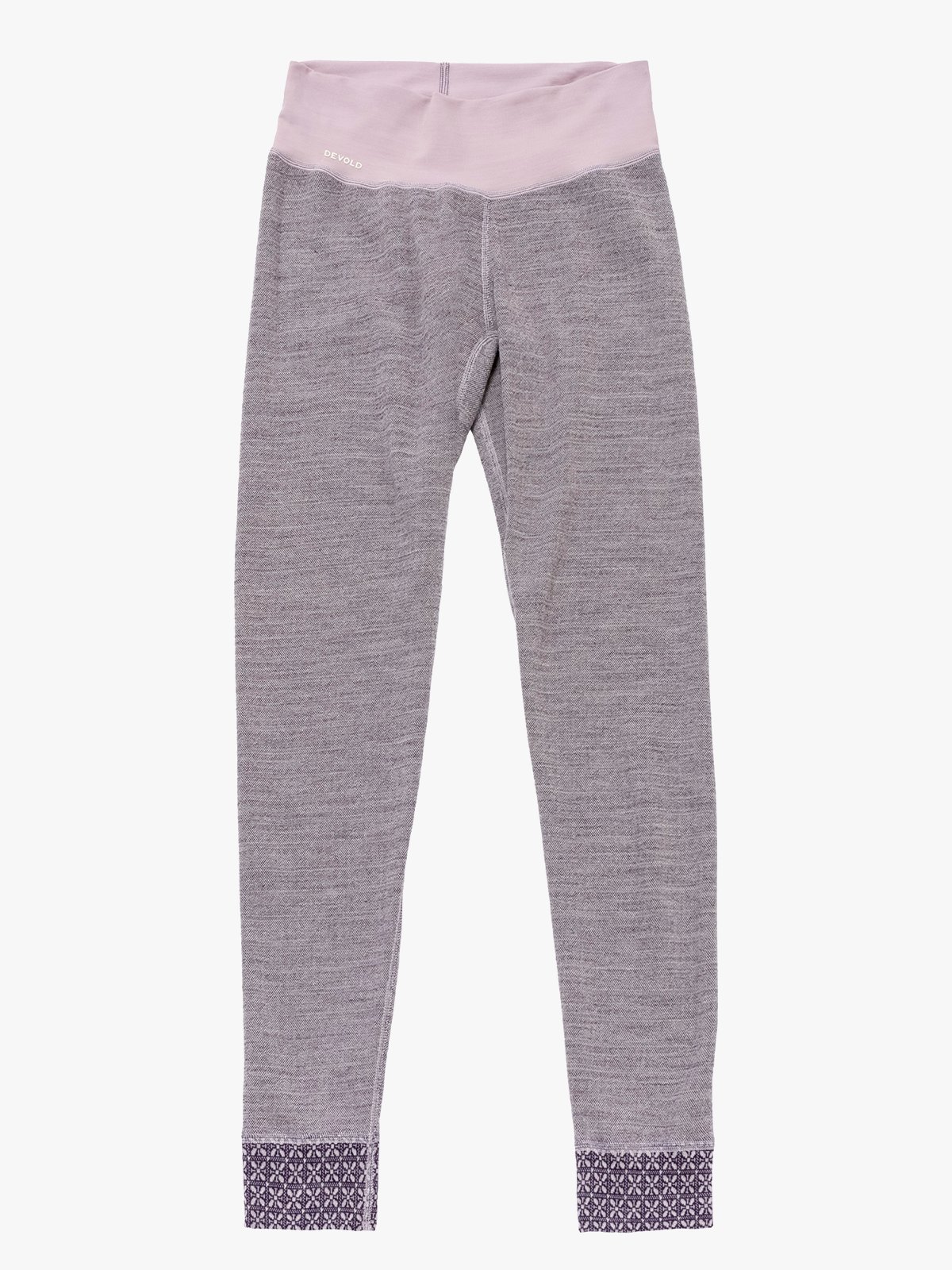 Devold Kvitegga Merino 230 Longs Woman Orchid