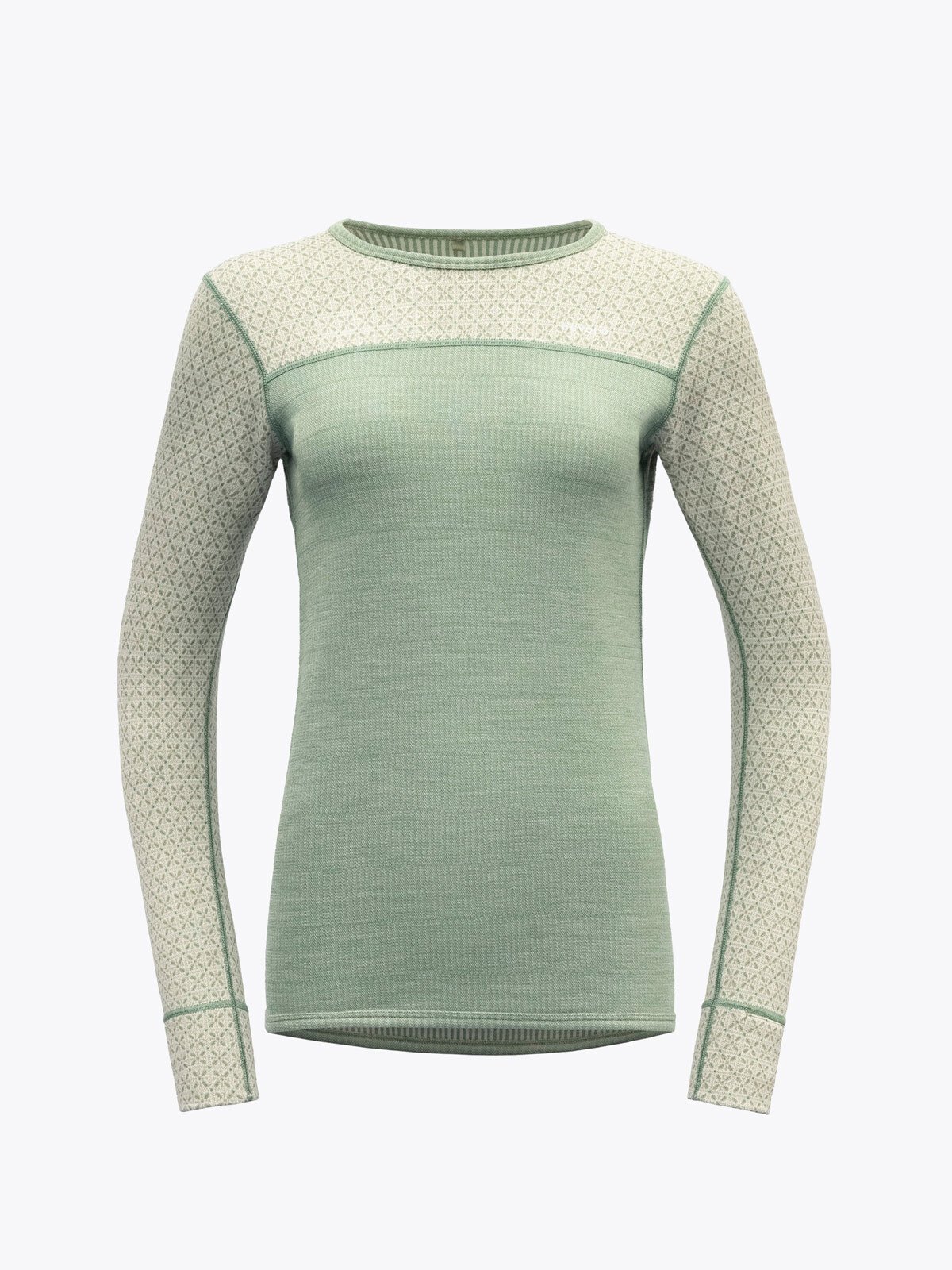 Devold Kvitegga Merino 230 Shirt Woman Raw white