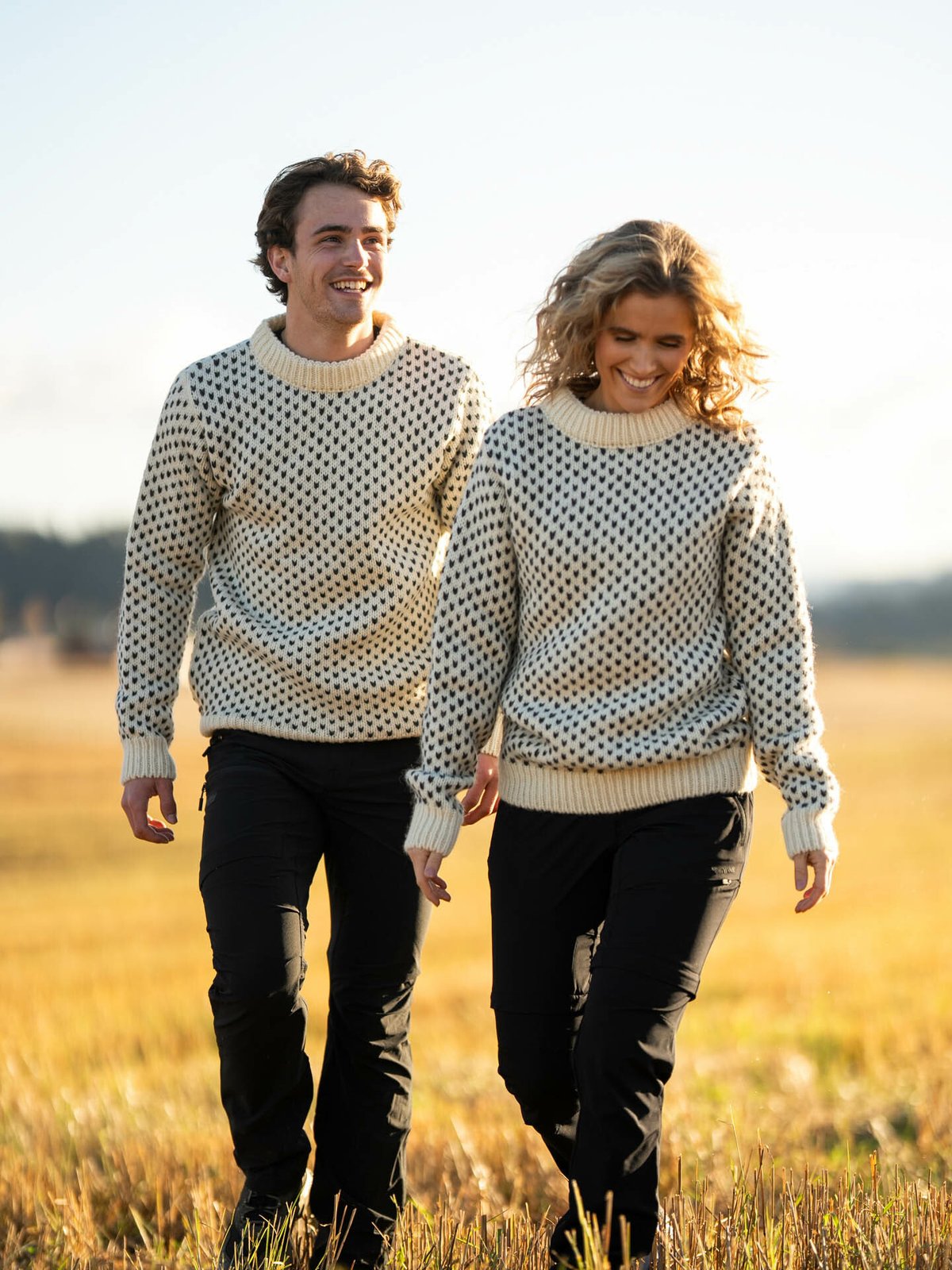 Devold Nordsjø Wool Sweater Offwhite