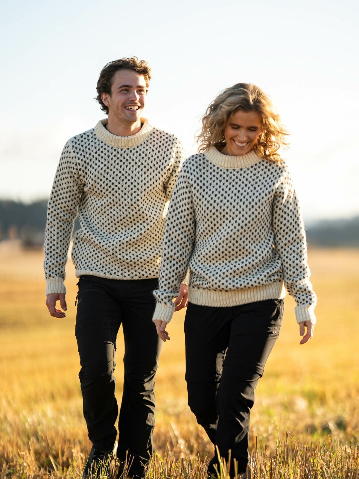 Devold Nordsjø Wool Sweater Offwhite